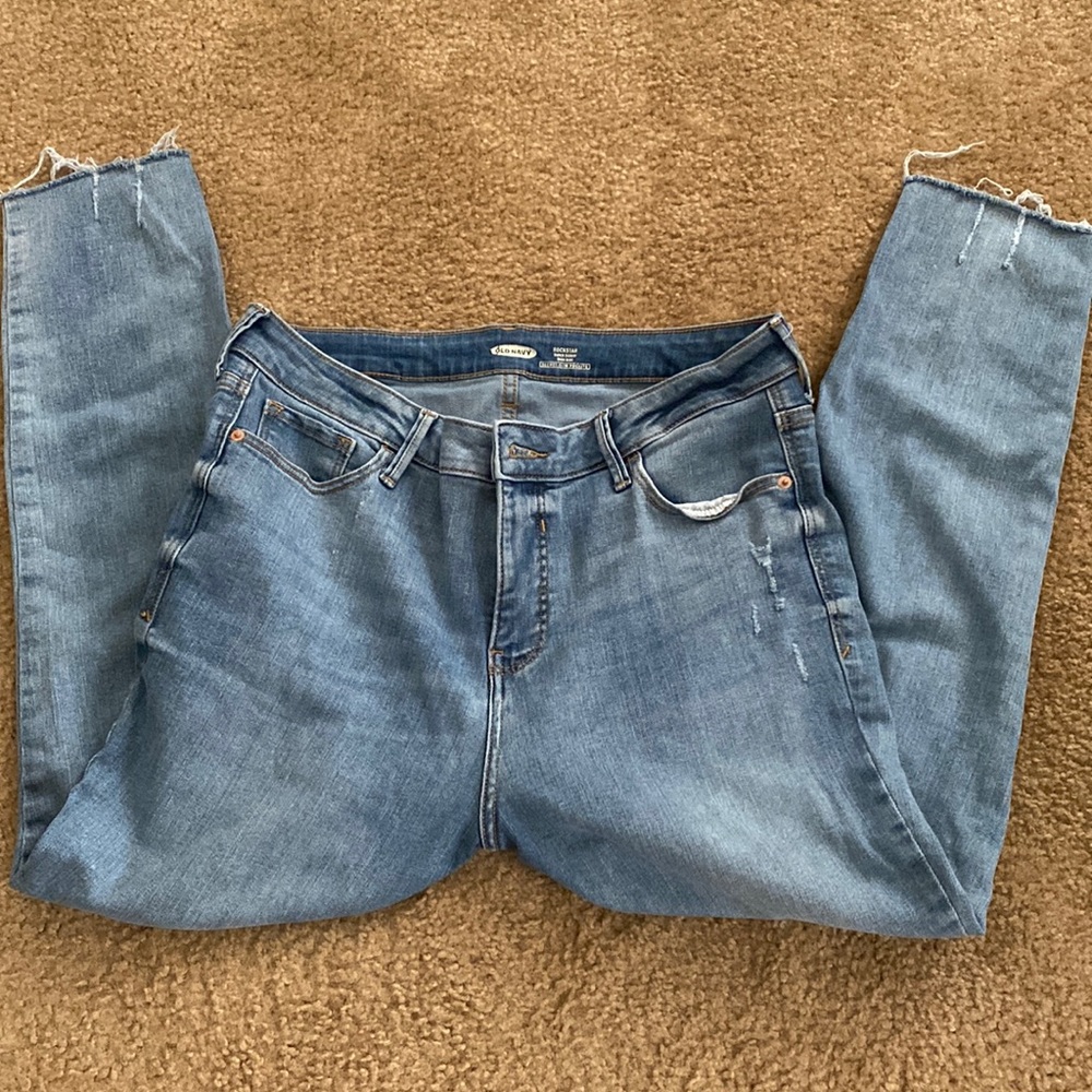 Old navy high rise rockstar jeans